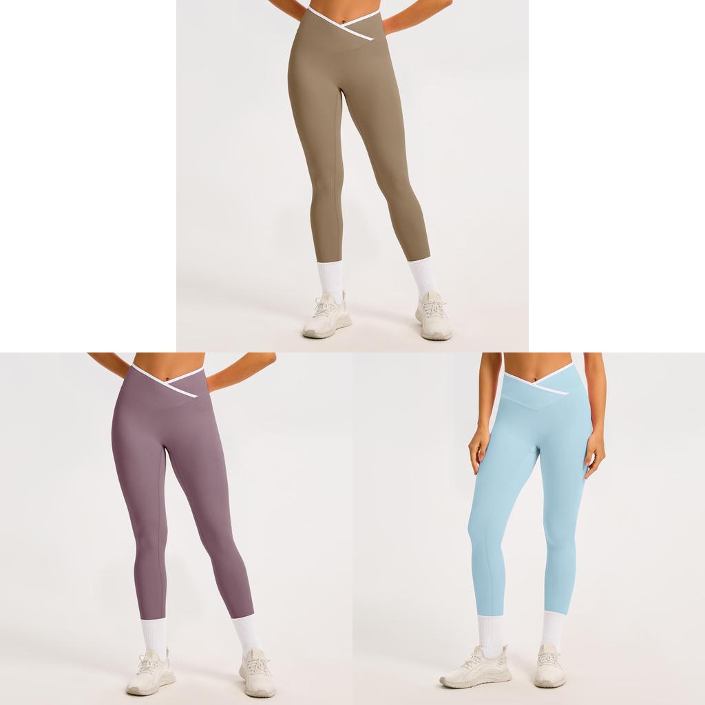 High Waist Yoga Pants For Women With Moisture Wicking Fabric For Running And Fitness