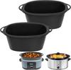 Silicone Slow Cooker Liners Compatible with Ninja Possible Cooker Pro 8.5 Quart