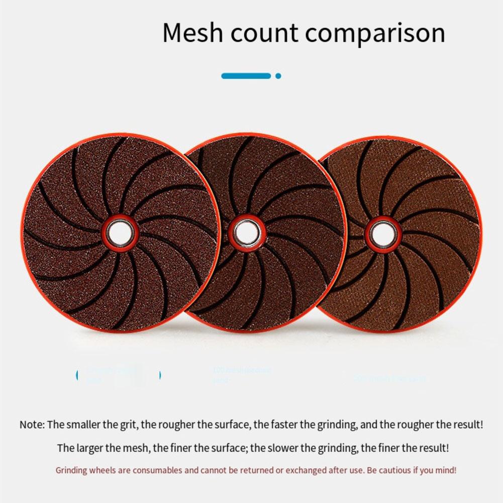 2pcs Integrated Grinding Disc Tile Trimming Grinding Metal Polishing Polishing For Angle Grinders Power Tools Accessories