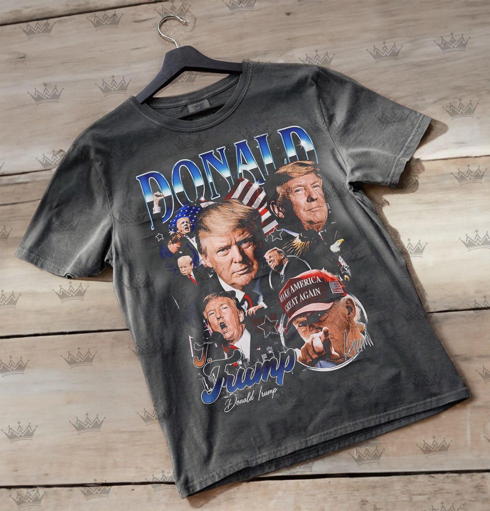 Donald Trump Unisex Shirt, Donald Trump Homage T-Shirt, Donald Trump Fan Tees, Donald Trump Retro 90s Sweater, Donald Trump Merch Gift RZ XL