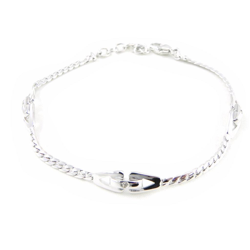 

Altesse [H3287] — Серебряный браслет «Скарлетт», белый