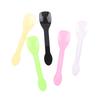 100Pcs Mini Plastic Spoons Flatware Spoons For Jelly Ice Cream Dessert Appetizer Plastic Spoon For Party Supplies