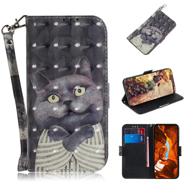 Étui Magnétique à Rabat en Cuir Peint pour Samsung Galaxy NOTE 8 9 10 Lite PLUS 20 20 Ultra Xcover 7 Quantum 2 Xcover 5 Housse de Téléphone