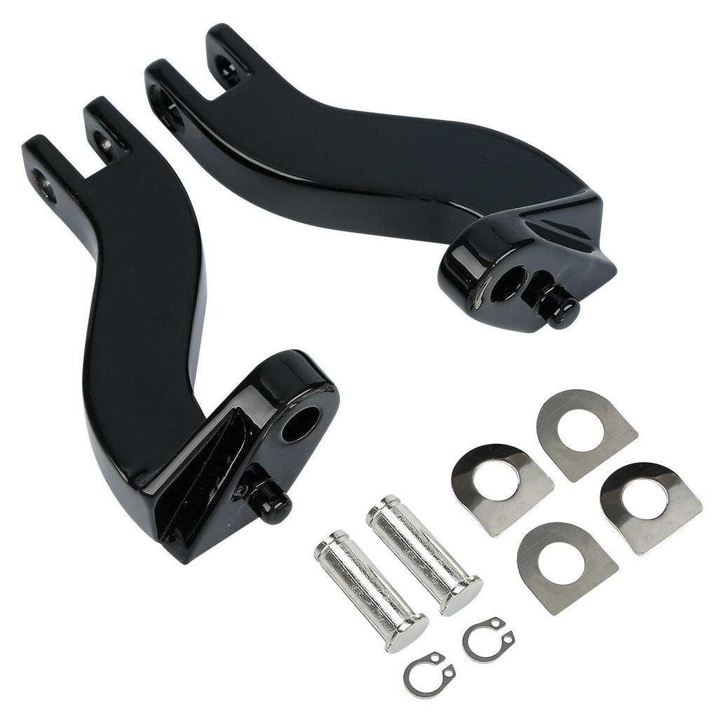 Motorcycle Passenger Rear Foot Peg Mounting Kits For Harley Touring CVO Street Electra Glide Road King FLHT 1993-2020