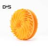 Silicone Shower Brush Scalp Massager Double-Sided Body Scrubber with Handle Hygienic 2-in-1 Body Scrub Bath Brush