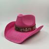 Cowgirl Hats for Women Straw Cowboy Hat Western Beach Sun Hat with Shapeable Brim for Coastal Cowgirl men hats