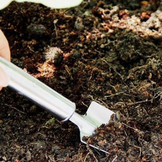 Stainless Steel Gardening Tool Small Garden Tool for Hand Rake Trowel Potted Plants Balcony Planting Transplanting