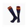 (EU 26-35, Spain Home) 2026 Kids World Football Grip Socks High Knee & Long Football Training Socks - Breathable Cushioned Socks Children & Youth
