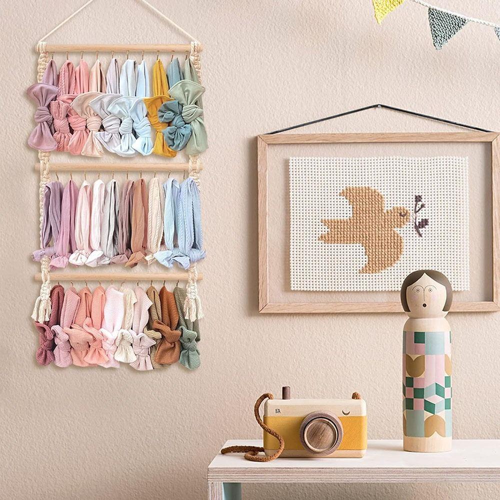 Replacement Home Decor Headband Holder Wall Hanging Baby Headband Bows Organizer Universal Hair Accessories Storage