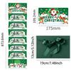2026 Santa Claus Gold Stamped Red Envelope for Christmas Party Money Surprises