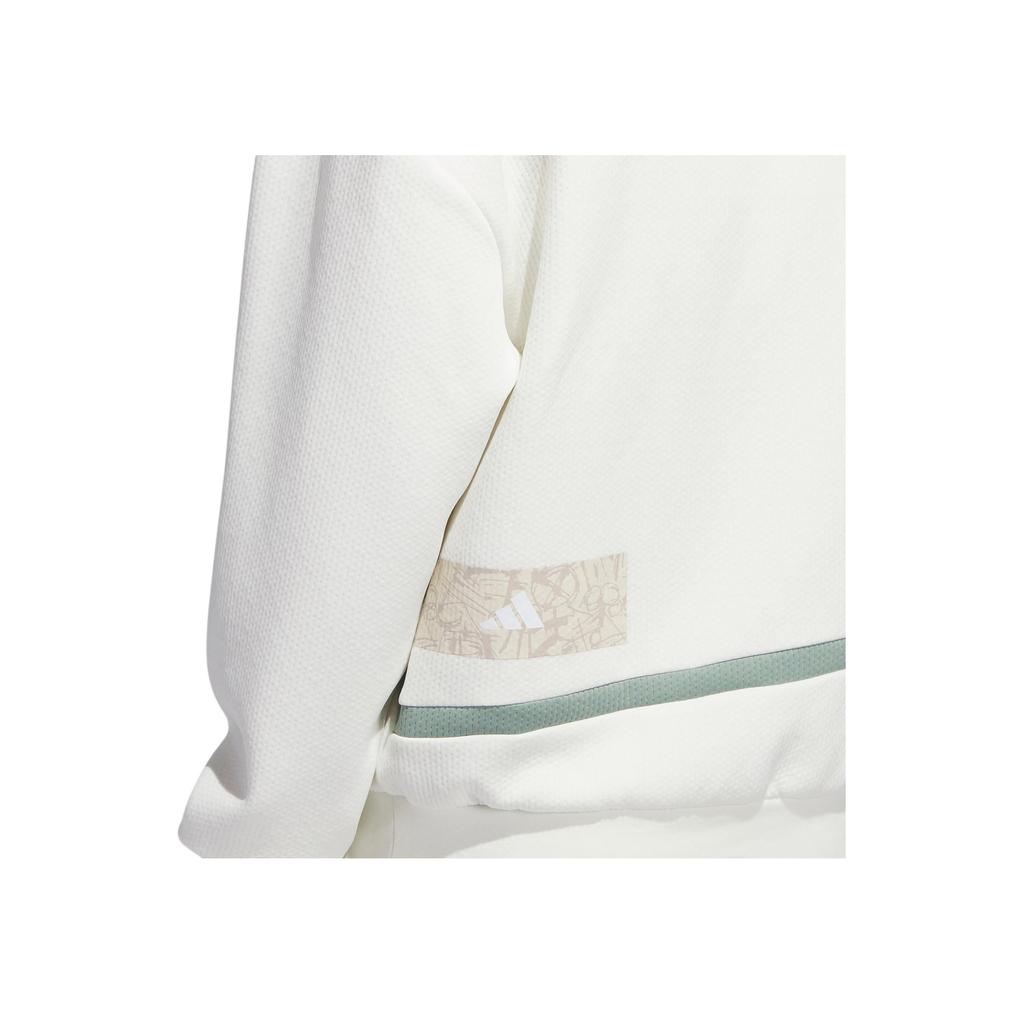 Adidas Trae Young CNY Hoodie With Irregular Stripe Print Men Tops White IL6489