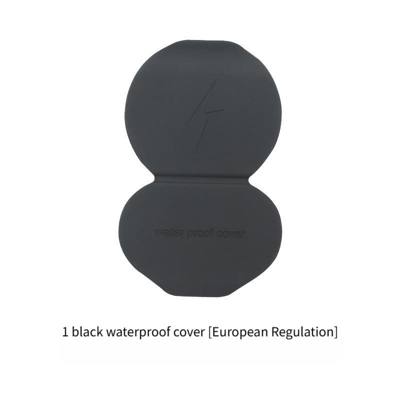 Suitable for Tesla Model 3/Y charging head waterproof cover Telsa renewal version silicone dust protection cover modification
