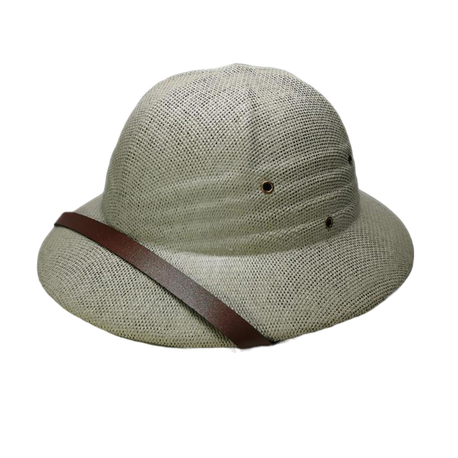 

Соломенная шляпа ручной работы, элегантная шляпа от солнца, украшенная ремнем из ПУ, для женщин, для вечеринки, британская пробковая шляпа, соломенная вязаная шляпа 2