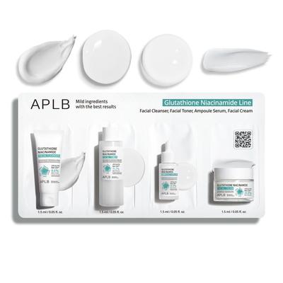 Glutathione Niacinamide Skin 4 Types Sachet Set
