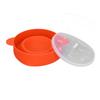 Large Microwave Popcorn Popper with Lid Handle BPA Free Foldable 40 Celsius  To +230 Celsius  DIY Food Grade Silicone