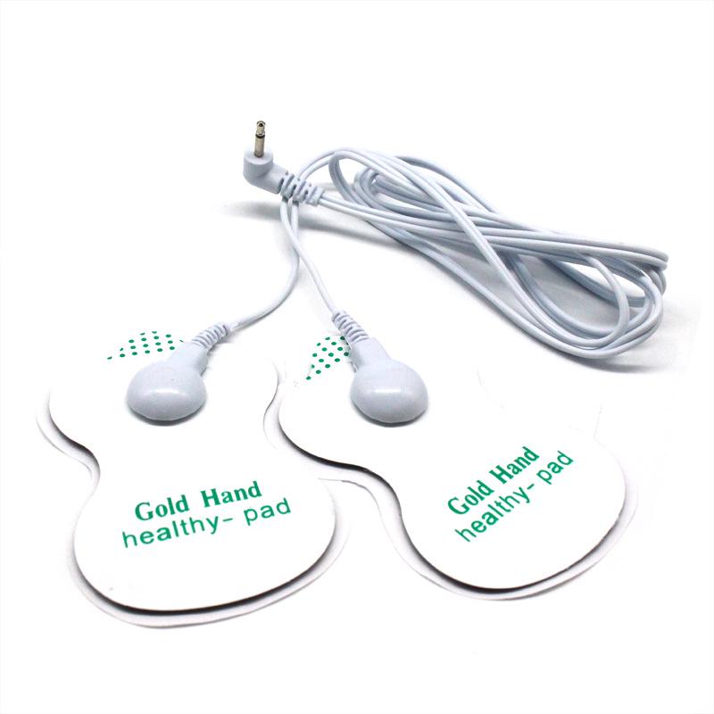 Snap-on Physiotherapy Electrode Wires: DC2.5/3.5 One-to-Two/Four Lead Wires for Massagers