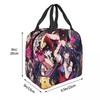 Oshi No Ko Anime Kawaii Insulated Lunch Bag for Women Office Cooler Thermal Food Box Tote Portable Lunch Boxes Container