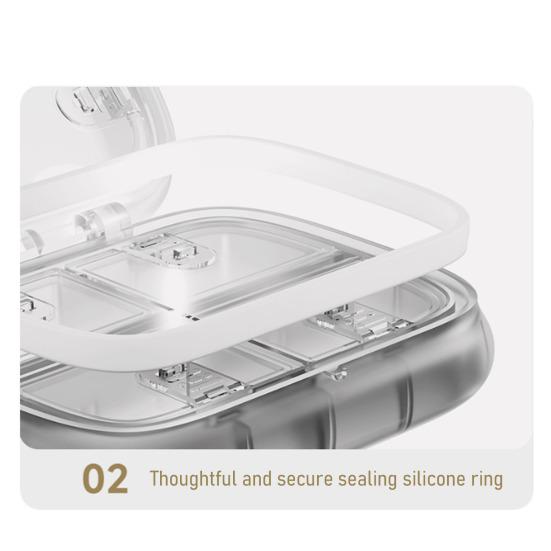 Weekly Pill Organizer Box Portable 7-Day Pill Box Sealed Mini Pill Case