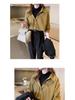Chic Fake Two-Piece Loose Long-Sleeved Shirt for Fall/Winter