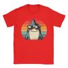 Cool Retro Shark in Sunglasses 80s 90s Funny Shark T Shirt for Unisex TShirts Round Collar  Tee Shirt Short Sleeve Clothes Unique