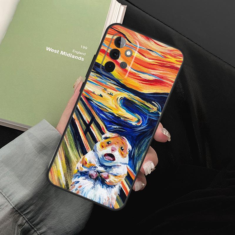 

Hamster Art Phone Case For Samsung Galaxy A54 A34 A14 A52 A32 A22 A12 A51 A71 A50 A70 A13 A33 A53 Cover Samsung A53 5G