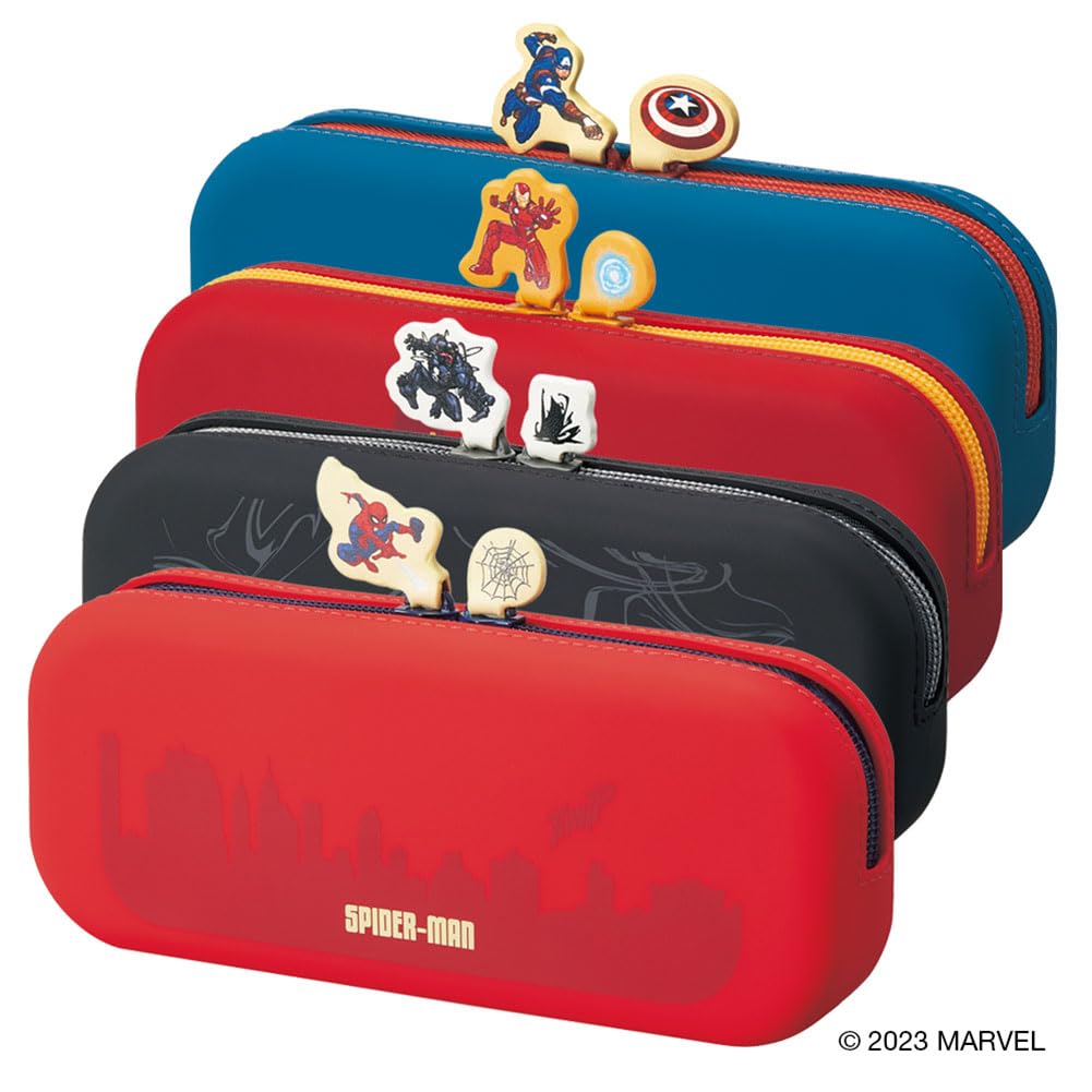 LIHIT LAB Marvel Zipper Pouch Captain America MV7716-104
