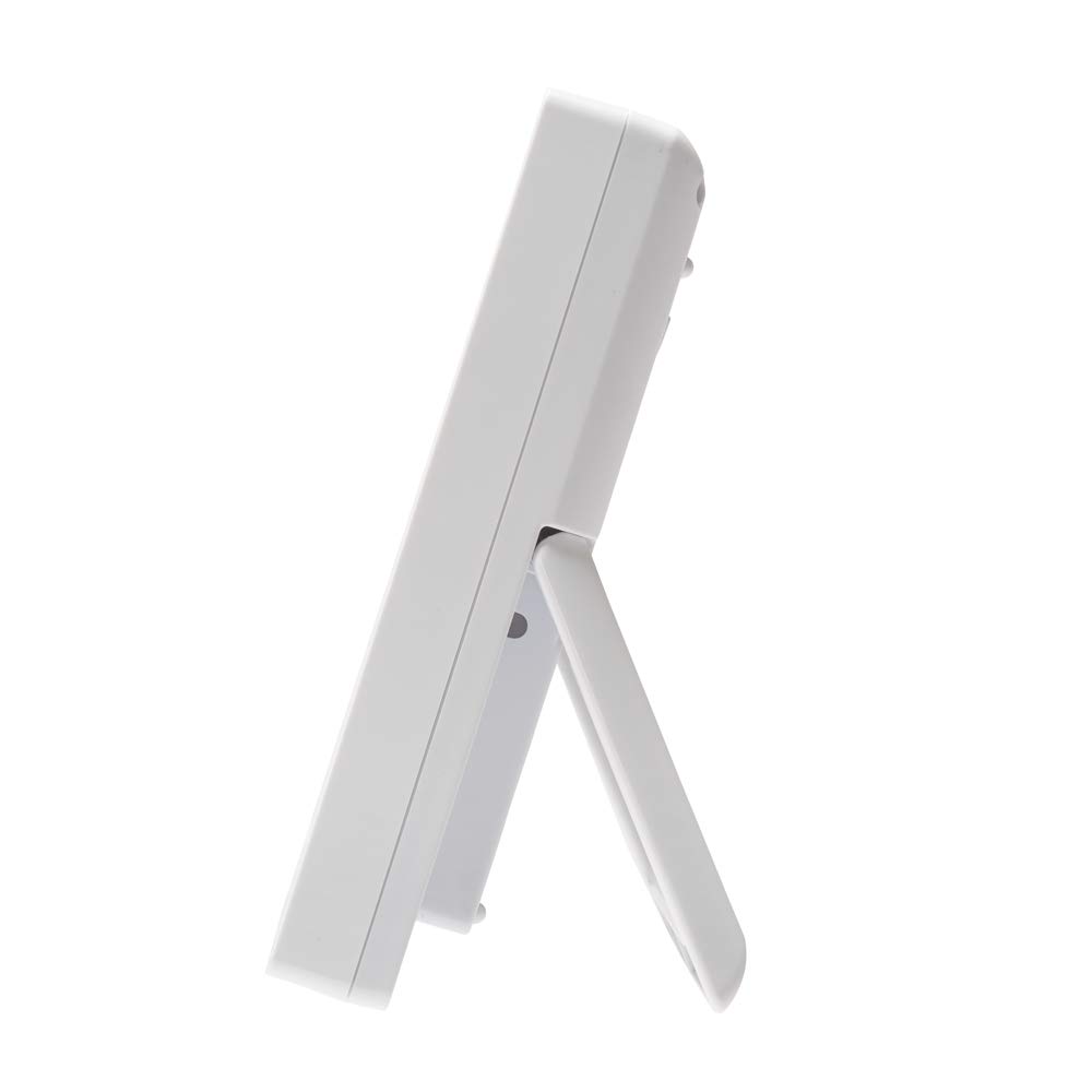 Landex YT5285WH Alarm Slim Automatic Calendar Can Be Used As a Stand Clock, White, Digital, Digit, Lighting, Temperature, Humidity, Display,