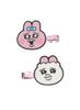 Opanchu Usagi Acrylic Hair Clips Set of 2