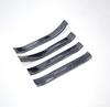 Carbon Fiber Door Sill Strips for 2022 Highlander - Interior/Exterior Protection & Anti-Slip Welcome Pedals