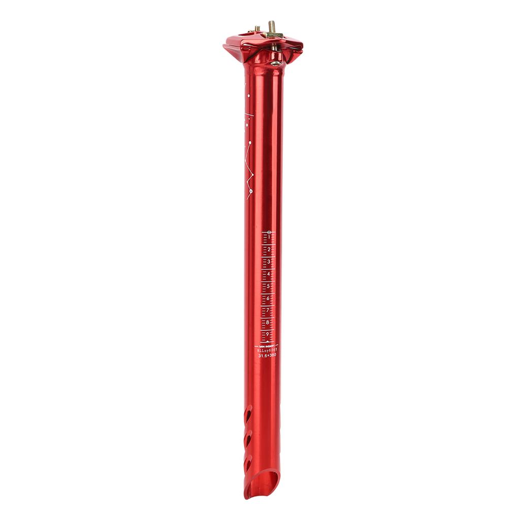 Lega di Alluminio 7075 31,6 mm Ultraleggera Mountain Bike Strada Reggisella Bicicletta Tubo Sella Accessorio Ciclismo Rosso