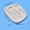 Maple Leaf Silicone Fondant Cake Mold - DIY Embossing & Decorating Tool for Kitchen and Biscuit Shaping.
