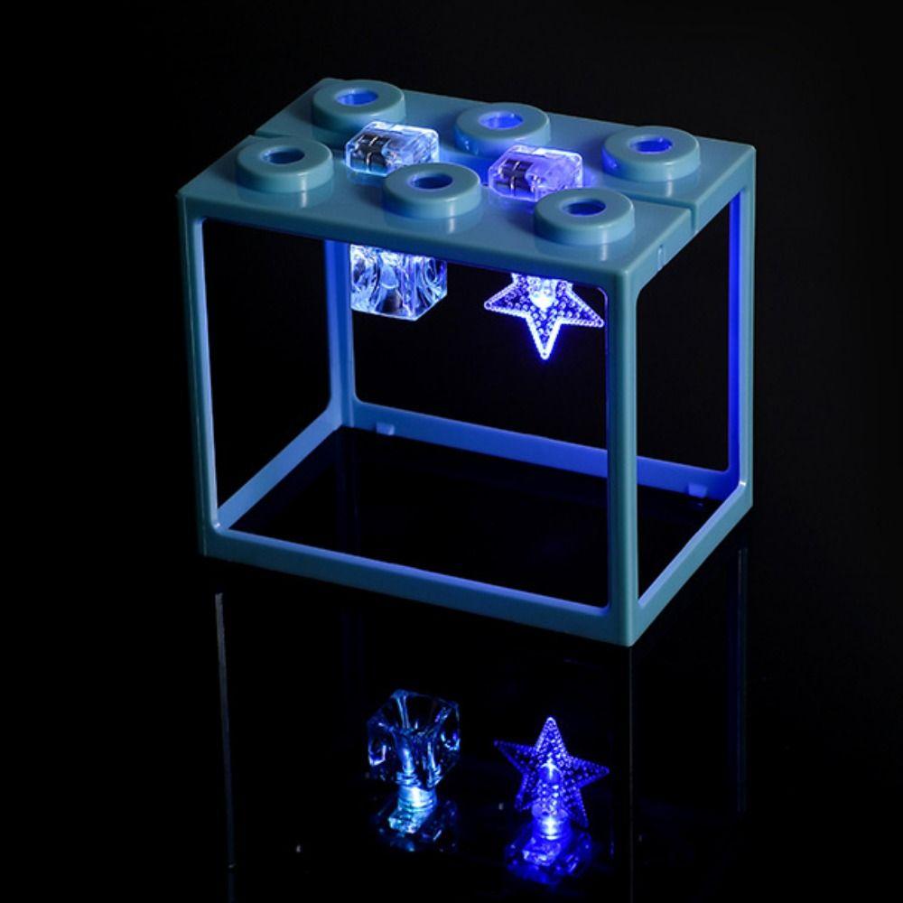 Waterproof Submersible Mini LED Lights Mini Fighting Fish Tank Micro Landscape