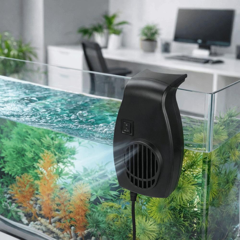 Energy Efficient Aquarium Chiller Fan Wall Mount Aquarium External Fan  Aquarium