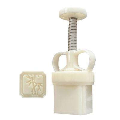 Bamboo Shaped Plastic Mooncake Stamps DIY Mooncake Moulds DIY Baking Accessories