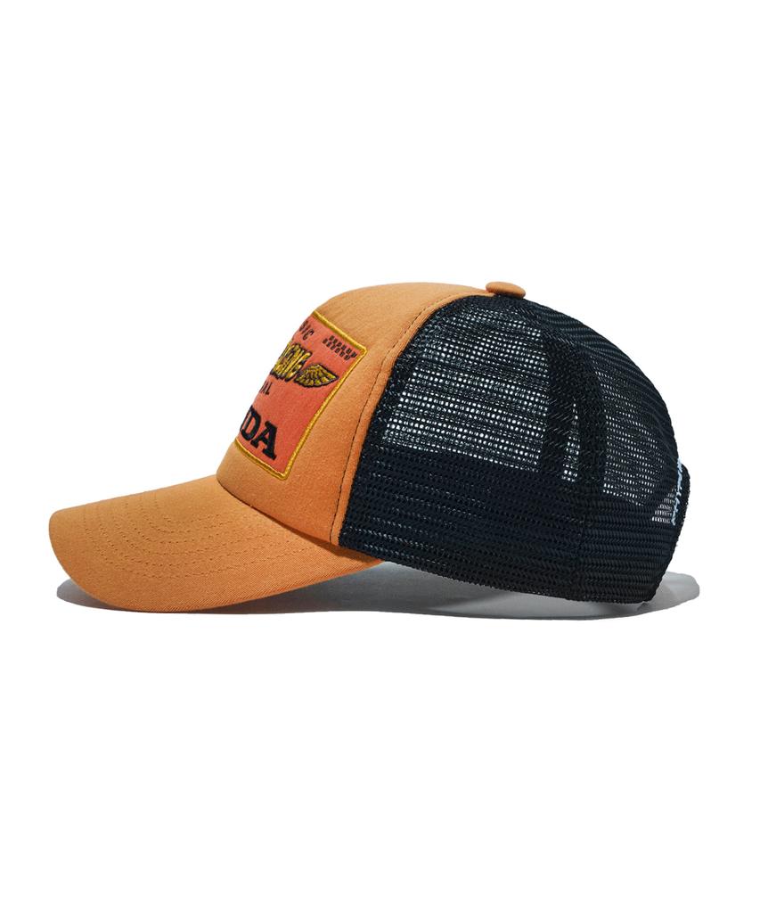 PHYPS MOTORCYCLE Honda Speed Racing Mesh CapOrange