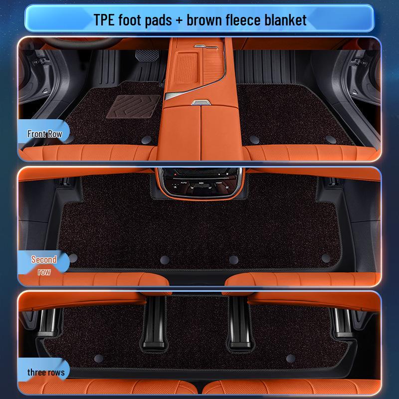 WEY Blue Mountain TPE25 Floor Mats - New Model Car Interior Carpet Accessories