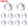 1/10PCS Recessed Spot Ceiling Lights LED Downlights GU10 Black Chrome Downlight Round Recessed Lighting Indoor Ceiling Lighting