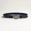 American-Style Minimalist Retro Carved Buckle Belt Unique Women's Leather Belt Subculture-Inspired High-End Red Women's Belts