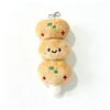 Kawaii Foodshaped Plush Pendant With Pp Cotton For Backpack And Keys