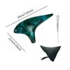 12 Hole Ocarina's Musical Instrument Reiner Ton Beautiful Ocarina for Beginner Gift