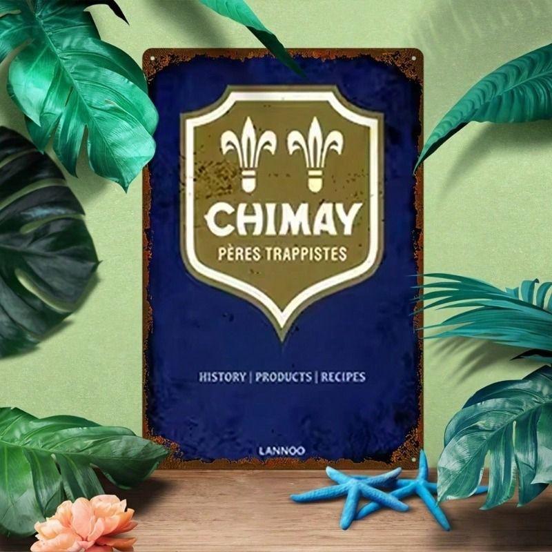 

Metal Poster Chimay Beer Retro Sign Vintage Bar Wall Decor