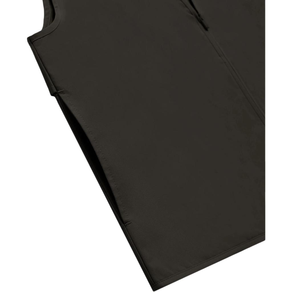 Fear of God Essentials Fall/Winter 2022 V-Neck Sleeveless Vest Unisex Outerwear Off-Black Grey FOG-FW22-255