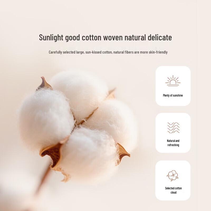 Luolai 7A Antibacterial Anti-Mite Cotton Summer Quilt