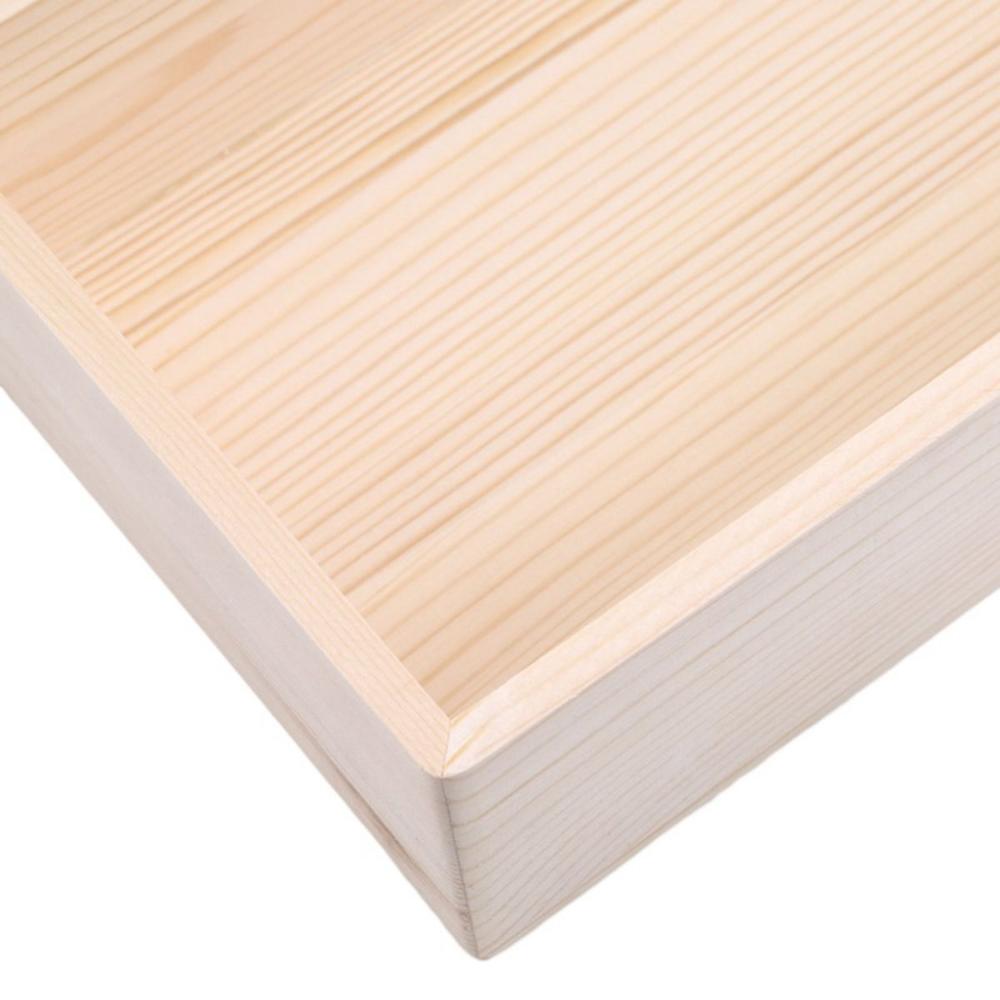 Small Lock Retro Wooden Necklace Bracelet Vintage Pearl Case Box Wooden Box Jewelry