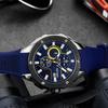 Megir Menn Sport Klokke Vanntett Lysende Kronograf Quartz Army Military Watches Klokke Menn