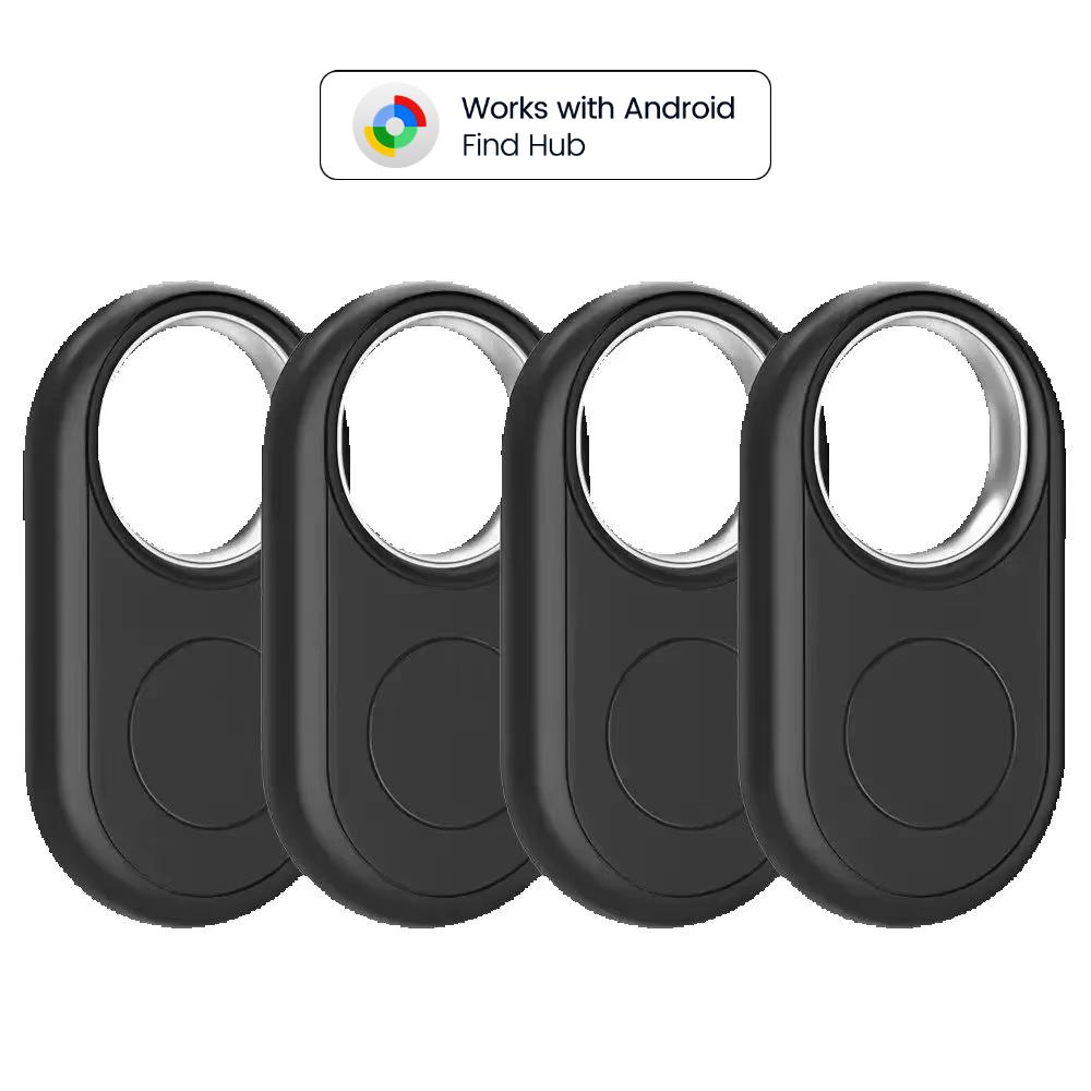 1-4Pack GPS Tracker for Android Tracker Work with Google Find My Bluetooth Locator Finder Global Positioning Anti-lost Smart Tag