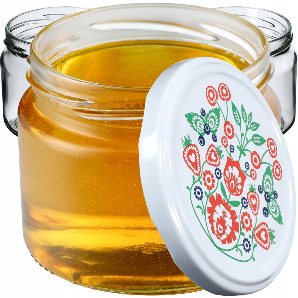 KADAX Sonka 330ml Preserve Jars 10pcs 82mm + Lids