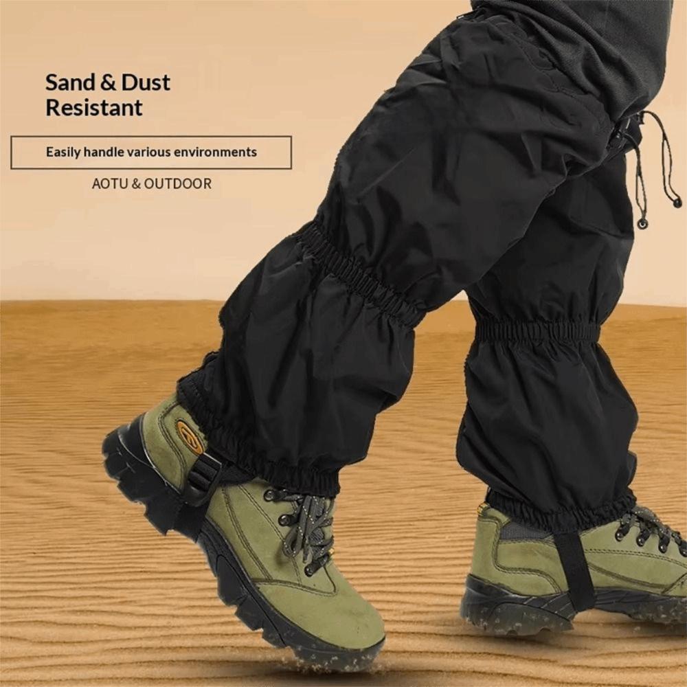 Windproof Leg Gaiters Waterproof Leg Warmers Mountaineering Snow Boot Covers Hiking