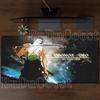 Anime Mouse Pad Roronoa Zoro One Piece Computer HD printing Gaming Mousepad PC Keyboard Carpet Non-Slip Office esports Desk Mat