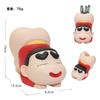 1 Piece Desktop Ornament  Crayon Shin Chan Anime Pen Holder Trendy Play Handmade Model Doll Children'S Birthday Gifts